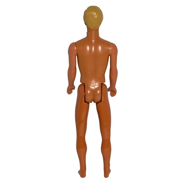 VTG 1990 Hawaiian Fun Ken Doll #5941 Malibu Body Sun Tan Mattel Blond Blue Green - Picture 4 of 13